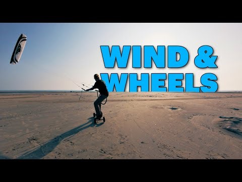 SO COOL: First Time Kite Landboarding