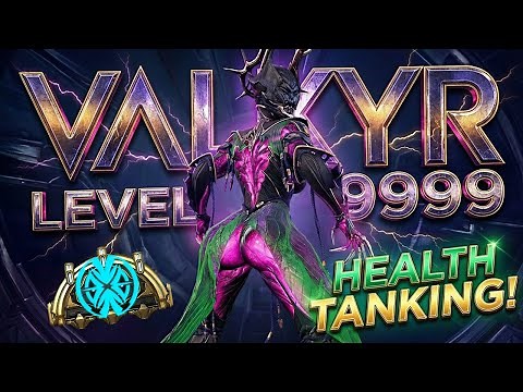 UNKILLABLE Valkyr Prime Build 🛡️ Level 9999 Steel Path (Red Crit) [Warframe]