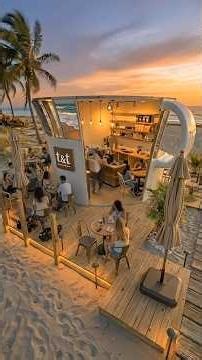 What if a café was shaped like a giant coffee cup? ☕🤯 | AI Imagined Future Café