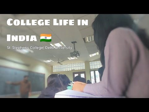 Daily life of an Indian college student🌷| St.Stephen's College, Delhi University|