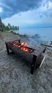 Log Fire Pit 🔥 | Crafty Panda How