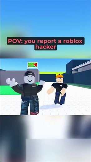 POV: you reported a roblox hacker #roblox #shorts