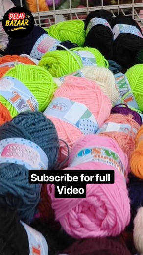 ऊन ही ऊन 😱 Cheapest Wool Market Delhi India #wool #woolen #winter