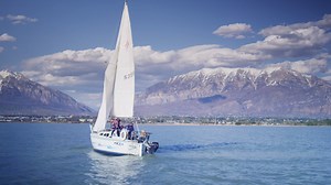 Set Sail into Summer on Utah Lake! Feel the breeze, soak in the views, and make unforgettable memories with your family on a sailing adventure in Utah Valley. Whether you're looking for peaceful moments or a splash of excitement, Utah Lake offers the perfect summer escape for all ages.✨⛵️ VC: Explore Utah Valley #ExploreUtahValley #SailingAdventures | Visit Utah