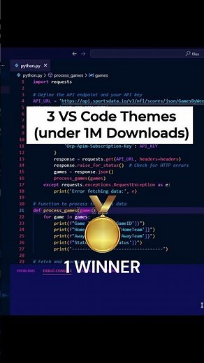 Best VS Code Theme?! #vscode #coding #programming