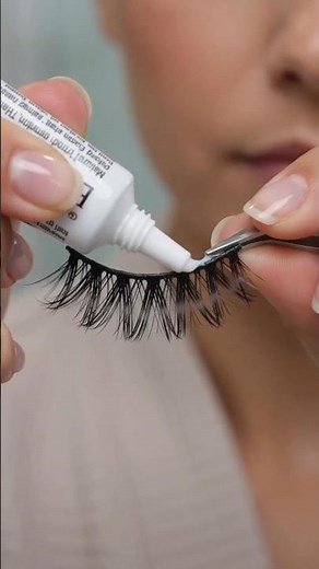 how to apply a lashes step by step |eye lash glue |eye lashes tutorial |💯💫🫶🏻🫶🏻🫶🏻🫀 #eyelashes #