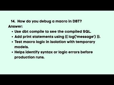 DBT MACROS, JINJA TEMPLATES, AND ADVANCED SQL LOGIC
