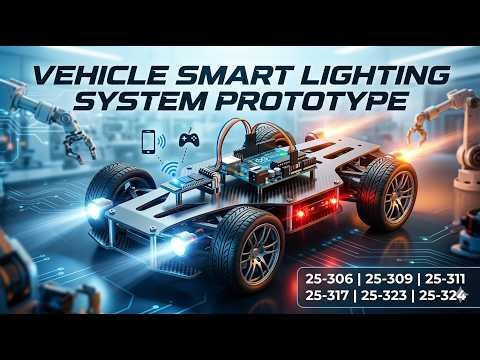 Vehicle Smart Lighting System Prototype | Arduino UNO Project