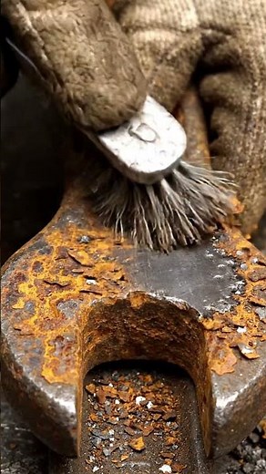 “From Rusty to Brand New in Minutes 😱 (Metal Restoration)”