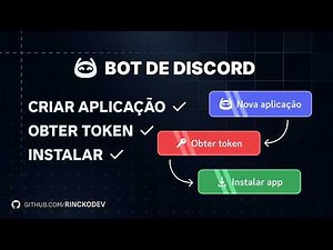 How to create a bot application, obtain the token, and install it in a guild or user account - Di...