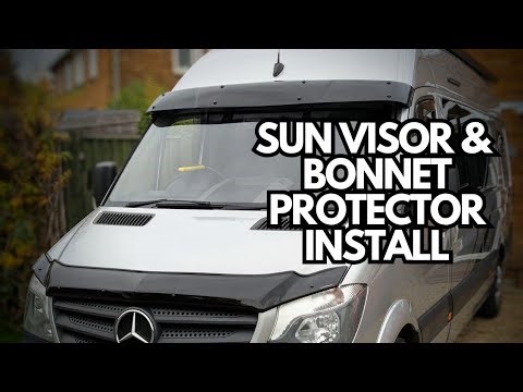 Sprinter Campervan Sun Visor And Bonnet Protector
