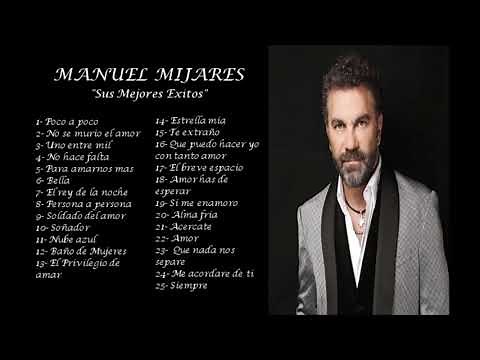 Manuel Mijares | SUS MEJORES ÉXITOS - LAS 25 GRANDES CANCIONES 2021