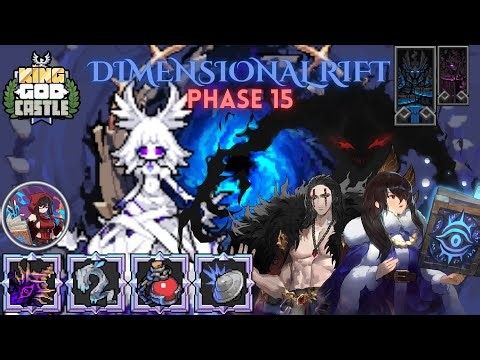 King God Castle - Dimensional Rift - Phase 15 - Hero Mage Altar - Bellina & Kanak