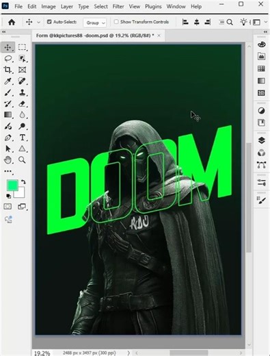 Adobe Photoshop Tips 2026 - Tips for adding Text Behind Person and creating See-through Effects