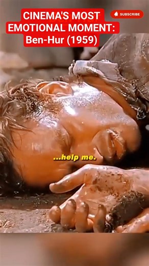 HIS LAST HOPE 🙏#BenHur #CharltonHeston #ClassicCinema #Redemption #CinemaClassic #HollywoodGold