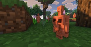 New Minecraft Mob "COPPER GOLEM" Recreation Minecraft Texture Pack