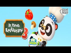 DR PANDA RESTAURANT 3 Gameplay Part 1 - Getting Started (iOS Android)