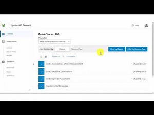 Lippincott Connect - Student - Accessing Content