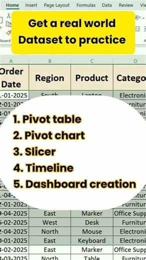 Real-World Sales Dataset for Excel Practice 📊