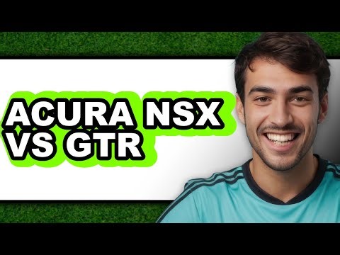 Acura NSX vs GTR - Full Comparison