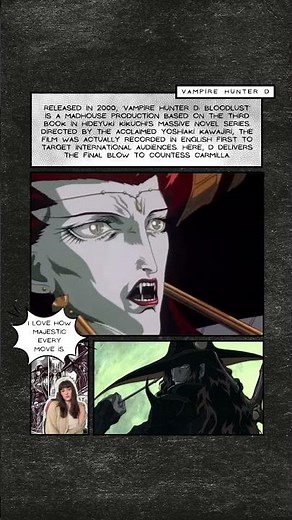 Vampire Hunter D: Bloodlust (2000) - D vs. Carmilla