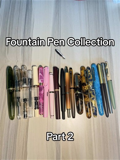 Fountain Pen Collection Review: Personal Insights