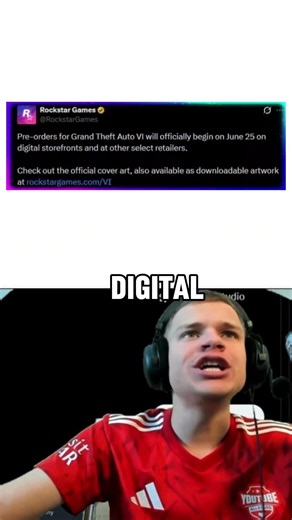 Jynxzi Reacts To GTA 6 Preorder Release😱🎮
