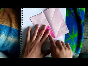 How to make origami parallelogram