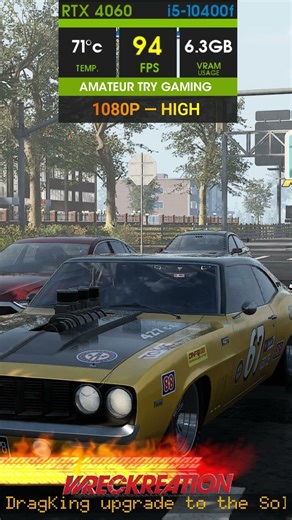 Wreckreation | All Graphic Presets | RTX 4060 Test #shorts