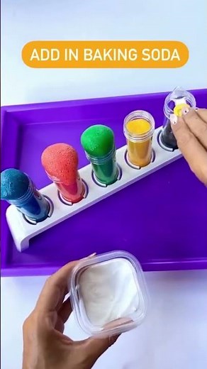 DIY Rainbow Volcano Science Experiment! 🌈🌋