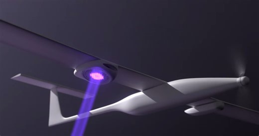 High-powered laser beams could keep drones flying indefinitely