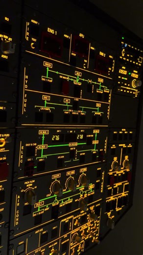 Airbus Overhead Panel from @SKALARKIelectronics. Can you tell the difference from the real thing?