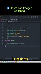 45K views · 1.1K reactions | Convierte cualquier texto en un efecto animado usando solo CSS. #programacionweb #DesarrolloWeb #programadoresweb #html #css | Progamacion web, | Facebook