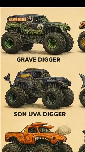 Types of Monster Jam Trucks You’ve Never Seen | Monster Truck Comparison