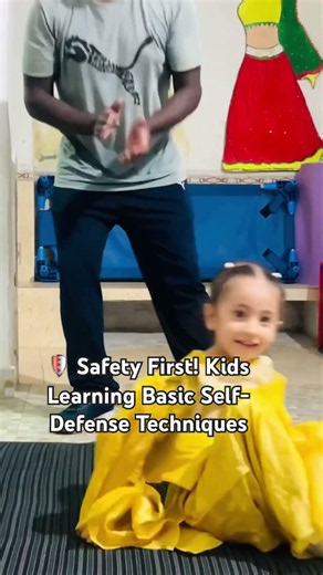 Self Defense for Kids 🥋 | Front Roll Training | Summer Camp Activities 2026 #shorts