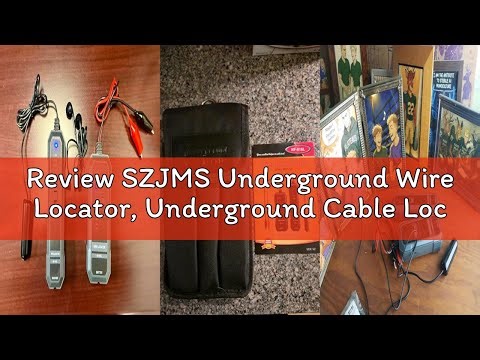 Review SZJMS Underground Wire Locator, Underground Cable Locator for Pet Fence Buried Sprinkler Valv