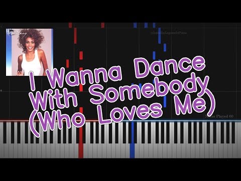 I Wanna Dance With Somebody (Who Loves Me) by Whitney Houston - Piano Tutorial by Isabella Legrande