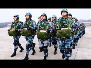 We are female airborne soldiers of the Chinese Air Force