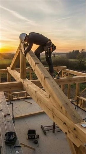 I Built a House on a Steep Mountain with Abandoned Pallets & Logs