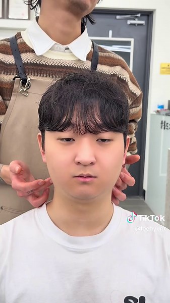 쉐도우펌으로 남자 헤어스타일 완성하기