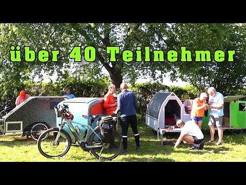 Bicycle Caravan Meeting Merkendorf 2024, almost ALL bicycle caravans
