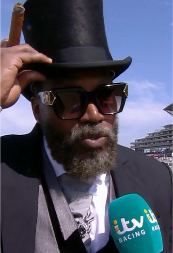 Chris Gayle Brings Vibes to Royal Ascot