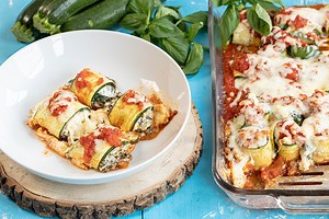 Zucchini Rolls: Greek-Style with Spinach & Feta