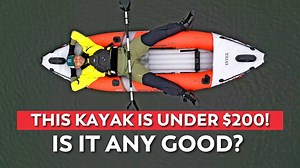 Review of Intex Excursion Pro Inflatable Fishing Kayak | Cheapest Fishing Kayak Ever!