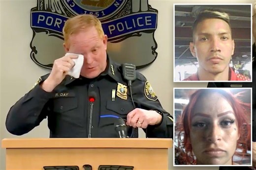 Portland police chief cries while confirming pair shot by CBP were tied to Tren de Aragua