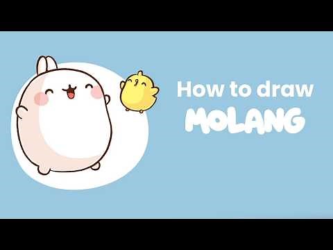 How to Draw with Molang and Piu Piu 🎨| Drawing Tuto and Funny Compilation for Kids