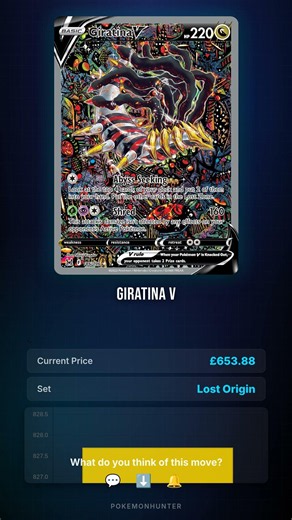 Giratina V Lost Origin Card Price SKYROCKETS!