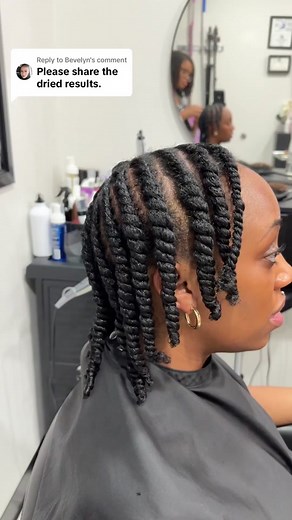 Replying to @Bevelyn Part 23 | my favorite way to do twist outs ✨ #thedoux #twistoutonnaturalhair #twistouttutorial #twistout #tutorial