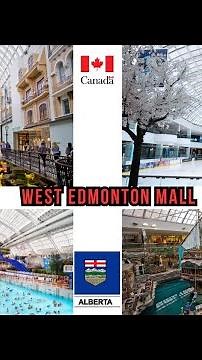 WEST EDMONTON MALL | Canada's Largest Mall #visitcanada #explorcanada #alberta