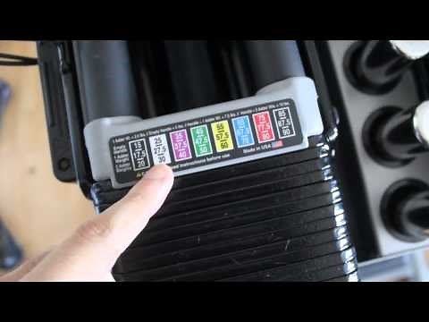 PowerBlocks Elite 90 Pound Adjustable Dumbbell Set Review